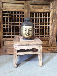 Hand Carved Stone Buddha