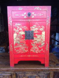 Hand Painted Bedside Cabinet