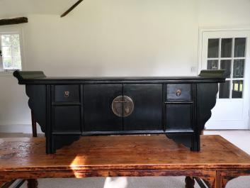 Black Kang Cabinet (TV Cabinet) (Reduced price)
